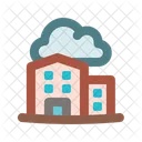 Cloud Building  Icon