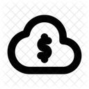 Cloud Computing Business Cloud Icon