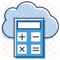 Cloud Calculator  Icon