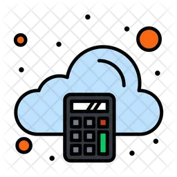 Cloud Calculator  Icon