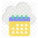 Cloud Calendar Calendar Schedule Icon