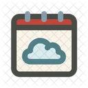 Cloud Calender  Icon