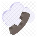 Cloud Call Cloud Telecommunication Cloud Tele Conversation Icon