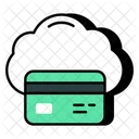 Cloud Card Payment  Icon