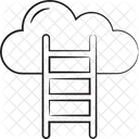 Cloud Career Career Cloud Ladder Icon