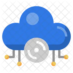 Cloud Cd  Icon