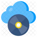 Cloud Cd  Icon