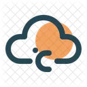 Cloudy Cloud Forecase Icon