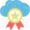 Cloud Certification Badge Icon