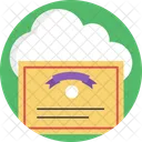 Cloud Certification Deed Icon