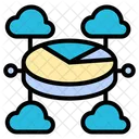 Cloud chart  Icon