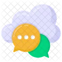 Cloud Chat  Icon