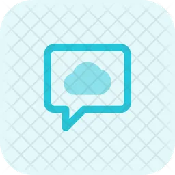 Cloud Chat  Icon