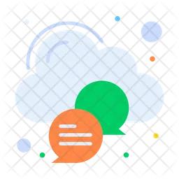 Cloud Chat  Icon