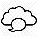 Cloud Chat Icon