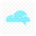 Cloud chat  Icon