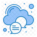 Cloud Chat  Icon