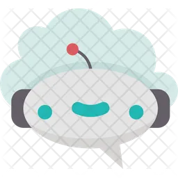 Cloud Chatbot  Icon