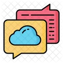 Cloud chating  Icon