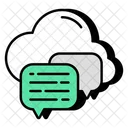 Cloud Chatting  Icon