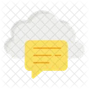 Cloud Chatting  Icon