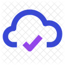 Cloud check  Symbol