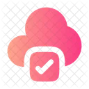 Cloud Check  Icon