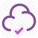 Cloud check  Icon
