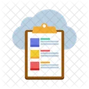 Cloud Checklist Marketing Checklist Icon