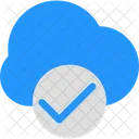 Cloud checkmark  Icon