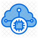 Cloud Computer Data Icon