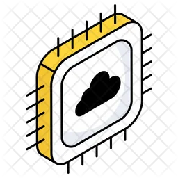 Cloud Chip  Icon