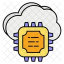 Cloud Chip Chip Cloud Icon