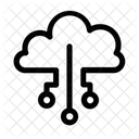 Cloud Chip Technology Symbol