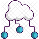 Cloud Circuit Icon