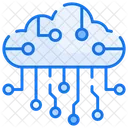 Cloud Circuit  Icon