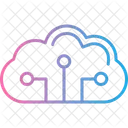 Cloud Circuit Circuit Cloud Icon