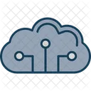 Cloud circuit  Icon