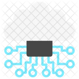 Cloud circuit  Icon