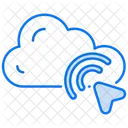 Cloud click  Icon