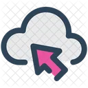 Cloud Computing Click Icon