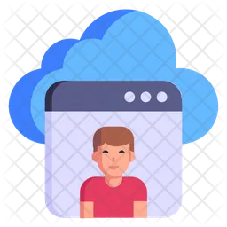 Cloud Client  Icon