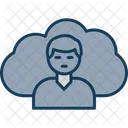 Cloud Client Client Information Icon