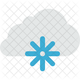 Cloud, Clouds, Cloudy, Cold, Freeze, Snow, Weather Icon