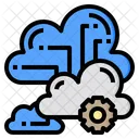 Cloud Cluster  Icon