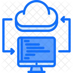 Cloud Code Programming  Icon