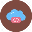 Cloud Codierung Code Programmierung Icon