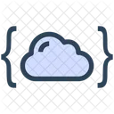 SEO Klammern Cloud Symbol