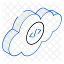 Cloud-Codierung  Symbol