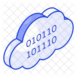 Cloud Coding  Icon